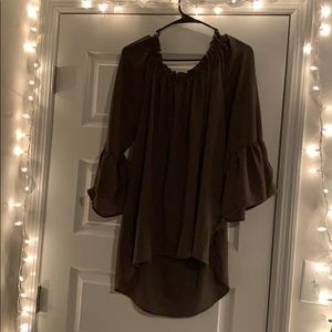 Forgotten Grace Off-Shoulder Blouse
